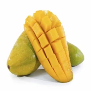 Hainan Jinhuang Mans Narcissus Mango Sanya Mango grande Fruta fresca de temporada Extra grande Fruta fresca de temporada dorada Peso neto 4.5-5 kg ​​[Fruta única alrededor de 300 g] Dos piezas juntas envían una caja de 9 kg