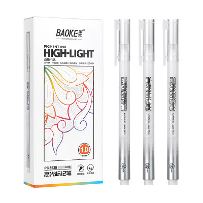 Sakura Gelly Roll White Pen 08 