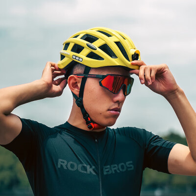 Rockbros Bicycle Helmet with Charging Light
