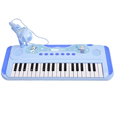 ベビンミュージックディズニー電子オルガンミュージカルピアノとマイク子供女の子初心者入門書3