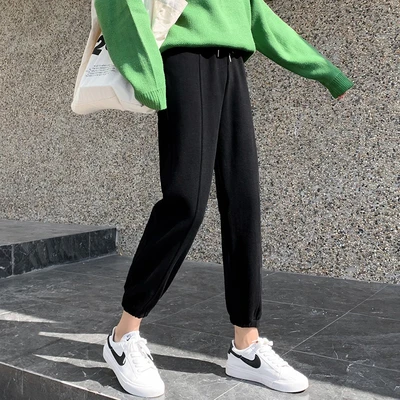 ハロークイーンカジュアルパンツレディースルーズ秋冬シンベルベットスポーツレディースパンツレギンススウェットパンツスリム