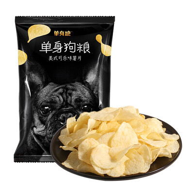 single dog potato chips