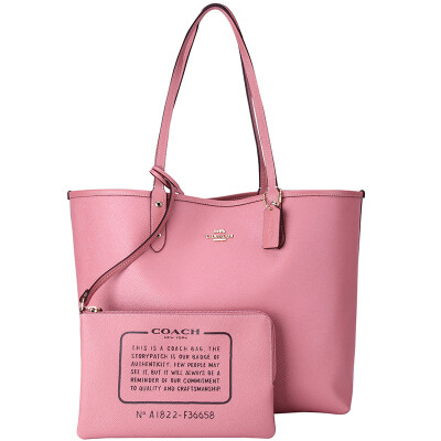 Coach double outlet sided tote bag