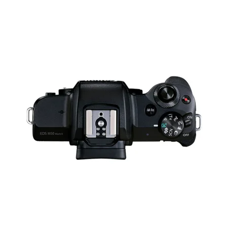 Canon CanonEOS M50 Mark II M50 Second Generation + EF-M15-45 Lens Mirrorless Digital Camera Black Set About 24.1 Megapixels / Eye Focus