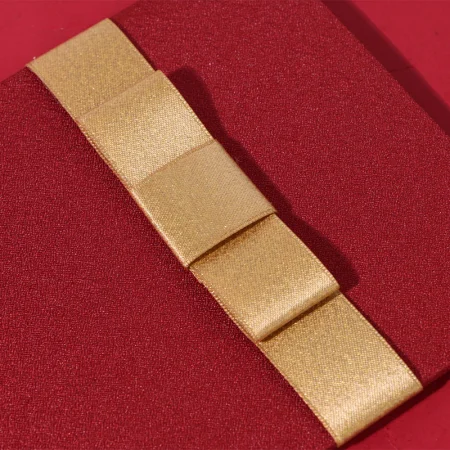 Extreme space red envelope wedding cloth art satin handmade red envelope wedding wedding red envelope golden happy word flat buckle 2 packs