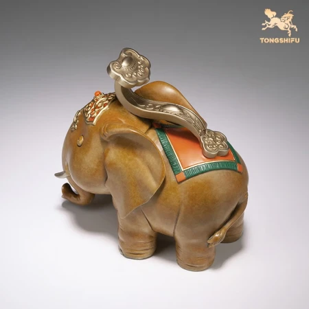 Copper Master Copper Ornament <Auspicious Xiangruyi> Copper Crafts, Home Jewelry, Gift Ornament