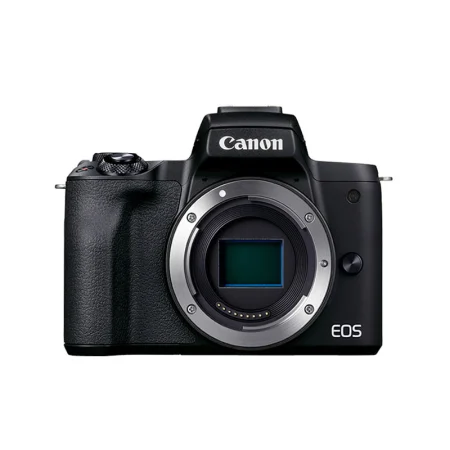Canon CanonEOS M50 Mark II M50 Second Generation + EF-M15-45 Lens Mirrorless Digital Camera Black Set About 24.1 Megapixels / Eye Focus
