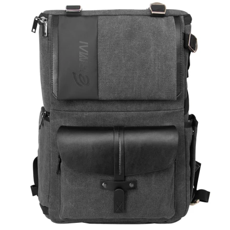 Rhema EIRMAIEMB-SD06 SLR bag camera bag shoulder camera bag digital canvas waterproof travel backpack d90 3100d charcoal gray