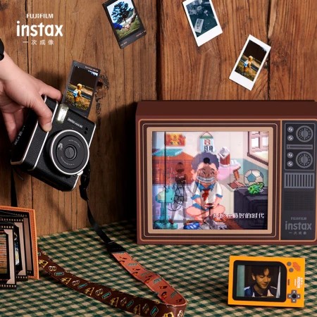 Fuji instax Polaroid one-time imaging camera mini40 I popular gift box