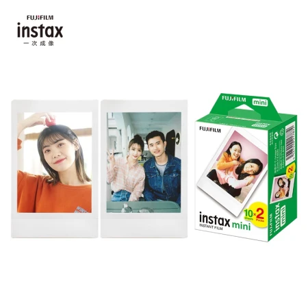 Fuji instax instant mini white edge photo paper for mini7+/11/40/90/evo/link2/ etc. 40 white edge photo paper