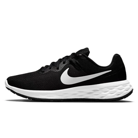 Nike NIKE Men's Running Shoes Cushioning REVOLUTION 6 Sports Shoes DC3728-003 Black 40.5 Size