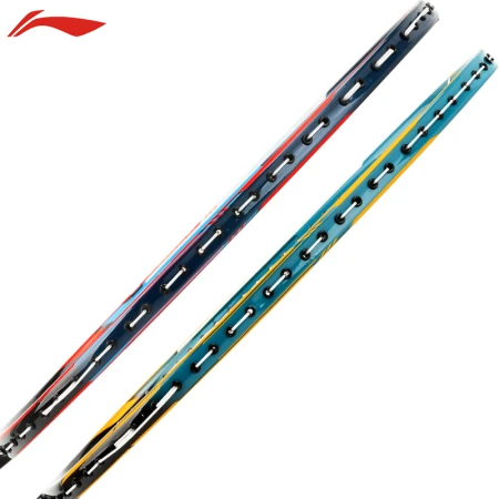 Li Ning LI-NING badminton racket 2 middle rod carbon 280 carbon composite pair AYPP396 threading with badminton hand glue
