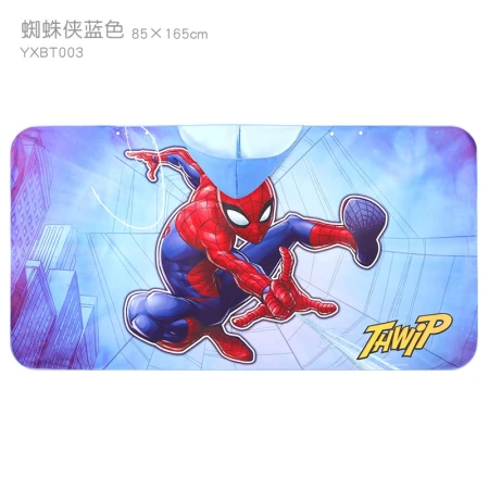 Disney children's bath towel swimming sports quick-drying cloak bathrobe absorbent towel hooded beach towel outdoor products Spiderman blue 003 hooded bath towel/85x165cm height above 90cm