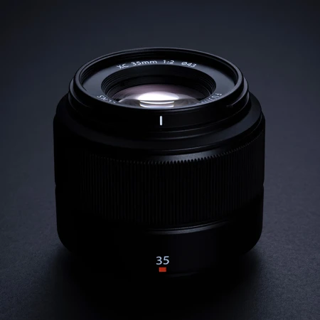 Fuji FUJIFILMXC35mmF2 Lightweight Fixed Focus Lens Quiet and Quick Focus Street Sweeping Humanities Black