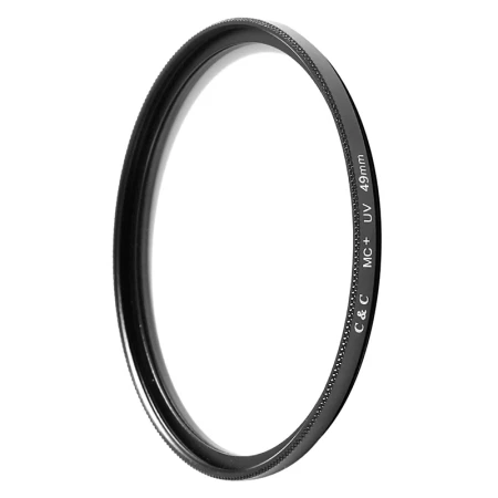 C/C MC UV mirror 49mm SLR camera lens protection filter double-sided multi-layer coating suitable for Canon third generation small spittoon 15-45 lens m50 m6 second generation Sony Zeiss