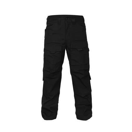 Freedom soldier outdoor tactical pants men's anti-scratch and wear-resistant multi-pocket windproof mountaineering trousers overalls army fan clothing loose straight combat pants anti-fouling and water-splashing storm black L