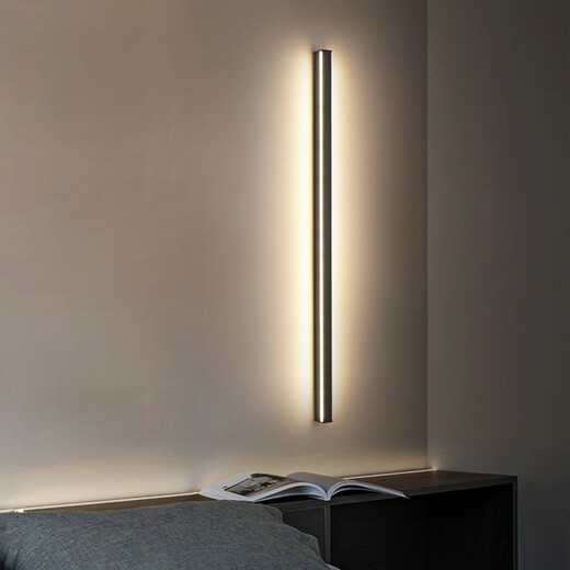 Das gleiche Modell von OPP, minimalistischem Wandlicht, Smart Home Atmosphäre Licht, LED, langes Wohnzimmer-Sofa Licht, Hintergrund-Wandlicht, Zhongshan 9716 mit der Mijia App-200c-24w verbunden