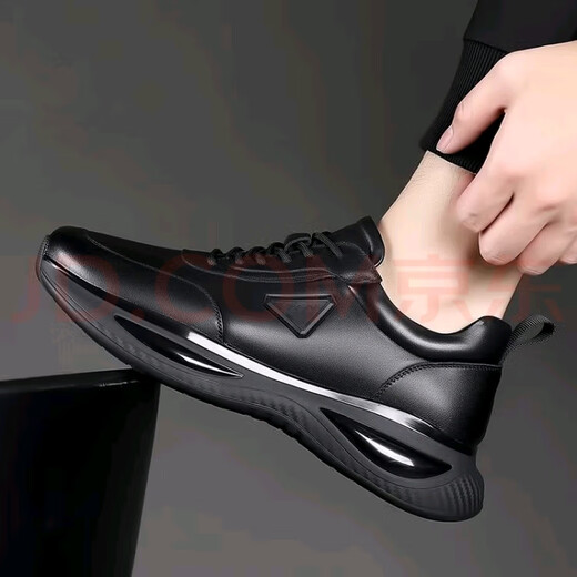 Changxiang huili papa chaussures hommes été noirs soles épaisses travail de travail de travail de la main