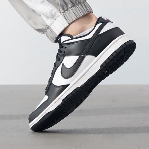 耐克（NIKE）休闲鞋男鞋2025新款夏季运动鞋Dunk Low低帮复古板鞋DV0833-100 DD1391-100黑白熊猫 40