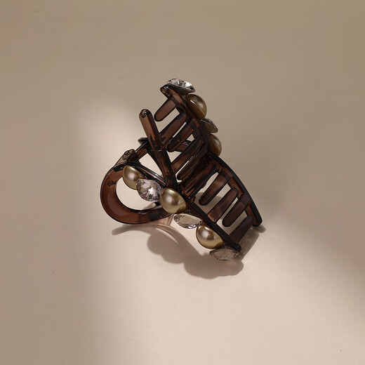 Chimera (CHIMERA) full-tied bun hair clip for small hair, light luxury half-tied high ponytail clip hair accessory hairpin girl birthday gift