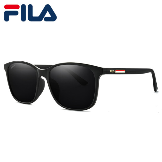 FILA Sunglasses Men's Anti-UV Polarized Large Frame Ultra-Light Sunglasses Men's Sunglasses Driving