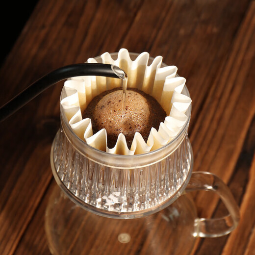 Hero variable speed hand-brewed coffee filter cup drip coffee funnel filter flat bottom drip filter cup cake filter cup