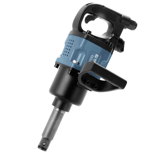 Fujiwara Industrial Grade Pneumatic Wind Cannon 1 Zoll schwerer pneumatischer Schraubenschlüssel Auto Reparaturset Reifenentfernung Drehmoment Werkzeug 1 Zoll kurzer Achsen-Schlaganfall-Kanon