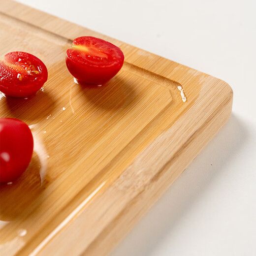张小泉流光系列无漆竹砧板 菜板 切菜板 C501521（38*26*1.8cm）