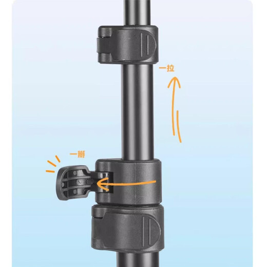 El soporte de Yunteng es adecuado para DJI Osmo Pocket3/2/1 Trípode Selfie Selfie Stick Stand Sports Sports Extension Pole Handheld Gimbal Stabilizer Extension Accesorios [bolsillo1/2/3 General] Soporte + manga adaptador