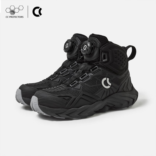 CC PROTECTORS Mobo new product motorcycle riding shoes non-slip, wear-resistant and comfortable python all-season fully waterproof sports cycling shoes four-season fully waterproof cycling shoes black 42