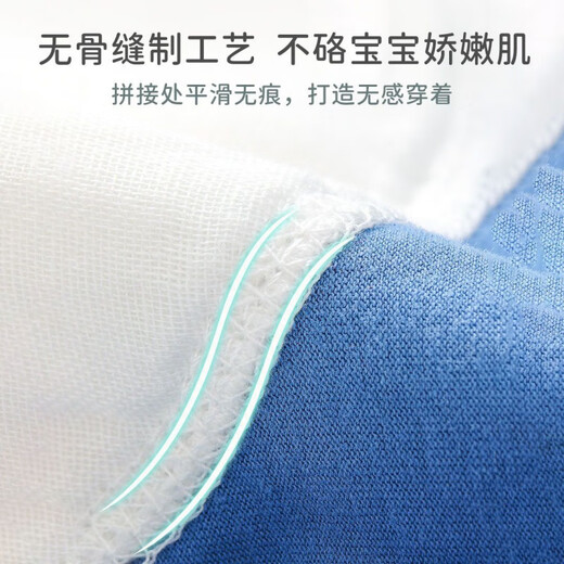 贝肽斯戒尿不湿训练裤夏季女宝宝男婴儿童隔尿内裤纯棉可洗尿布裤 1条装 【适合6-15个月】16-24斤 太空星月(2条装)萌趣印花