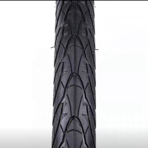 Zhengxin tire shark fin mountain bike to be converted into road tire 26/27.5 inch x 1.75 bicycle half-bald tire 27.5x1.75 puncture-proof tire + beautiful mouth inner tube set