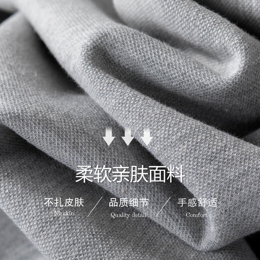 Demana Slit Craft Spring and Autumn Hooded Loose Casual Micro-Elastic Long-Sleeved Sweatshirt for Women Gray Velvet XL