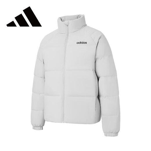 Adidas winter men's commuter windproof warm top stand collar sports 70% duck down jacket S size