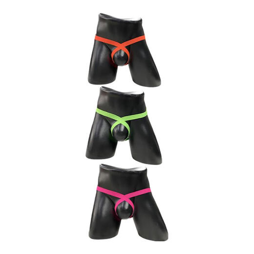 Tanga masculina sexy tanga doble tanga ropa interior dz06 naranja 2xl