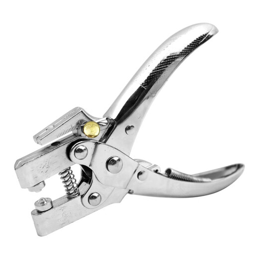 XMSJ punching single-hole air eye guard ring pressing pliers hole punching machine multifunctional inner diameter rivet pressing pliers 6176 pressing pliers with 4.5MM blue antique copper air