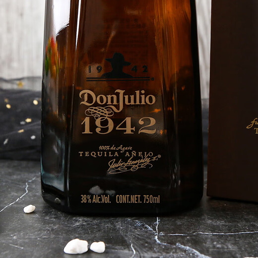 伊语DON JULIO唐胡里奥龙舌兰墨西哥原瓶进口特基拉龙舌兰酒洋酒 唐胡里奥1942陈酿龙舌兰 750mL 1瓶