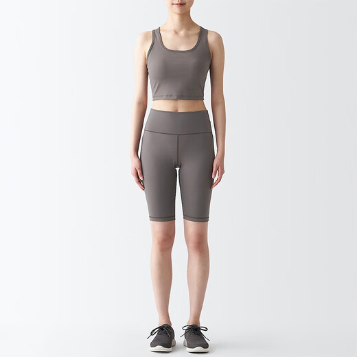 Muji Walker Pantalon de jambe à demi-longueur des femmes Muji Walker