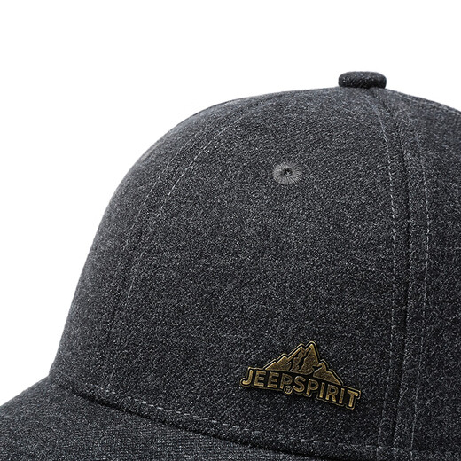 Jeep (JEEP) Hat Men's Versatile Hard Top Baseball Cap Autumn and Winter Fashion Trendy Peaked Hat Men's and Women's Visor Sun Hat A0768