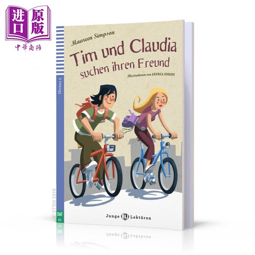 ELI Teen Readers allemand A2 Tim und Claudia suchen Ihren Freund Tim et Claudia avec audio allemand original lecture graduée allemande