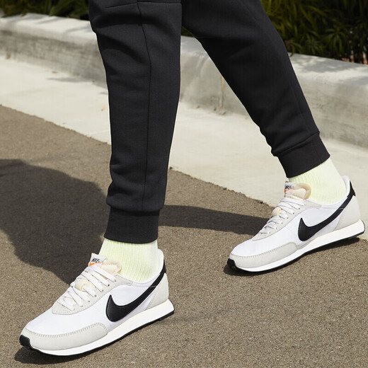 Nike (Nike) Zapatos para hombres Zapatos 2025 Nuevas zapatillas de debut de Summer Waffle zapatos casuales DH1349-100 Retro versátil 43