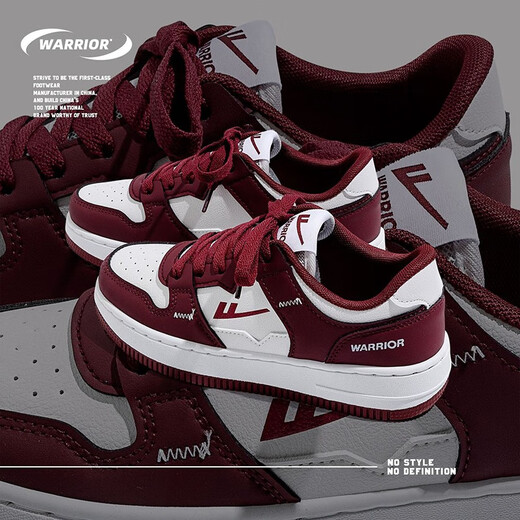 Pull back official men's shoes sneakers men's winter versatile plus velvet couple casual shoes sports men's and women's shoes white red 41