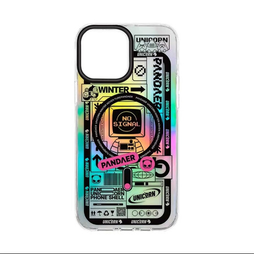 MEILAN PANDAER UNICORN MAGNÉTIQUE CASE DU TÉLÉPHONE APPLE POUR APPLE IPHONE MEN ET FEMMES NOUVEAU ÉTAUNE DE PROTECTION ANTIFOLL