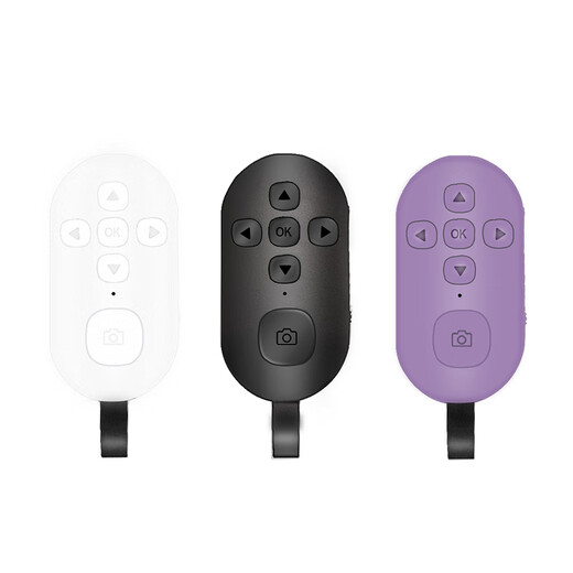 Kerunle Bluetooth Remote Contrôle téléphone mobile Remote Contrôle Bluetooth Stick Stick Live Photo Beauty Artefact Kuaishou Douyin Short Video Novel Page Turn
