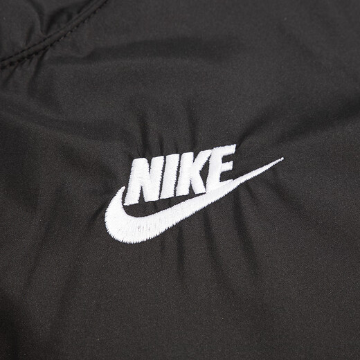 Nike (NIKE) official store women's jacket spring new sportswear fitness training breathable jacket comfortable woven jacket DM6180-010-new arrival L (165/88A)