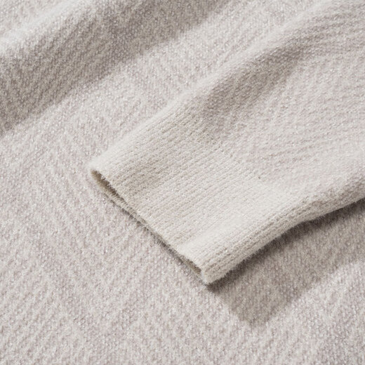 Carls Plus Size Men's Fat Sweater Men's Autumn and Winter Round Neck Sweater Plus Fat Extra Large Bottoming Casual Fat Guy Inner Khaki 7XL (250-280Jin Jin is equal to 0.5 kg)