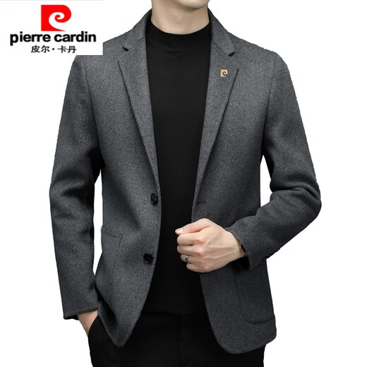 Pier Cardin High-End-Wolle doppelseitige Wollanzug Jacke für Männer High-End-Männergeschäft Casmer Cashmere Wollanzug Mantel Kamel Farbe 170 Größe empfohlen 100-125 Jin [Jin ist gleich 0,5 kg]