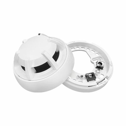 Alarma automática de fuego Equipo de fuego JTY-GM-V6621 Detector de humo Detector de incendios con JTF-GDF-V6641 inferior Detección de incendios de humo y temperatura