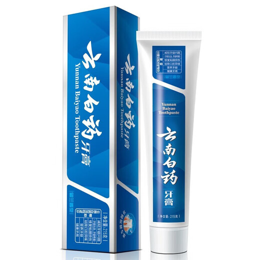 Yunnan Baiyao Zahnpasta, zu Hause gefüllt, frischer Ton, Reduzieren Sie Tartar, direkte Apotheke, Sprossen, 215 g/Pin