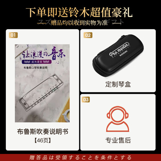 SUZUKI Suzuki original imported MR-350 ten-hole blues harmonica 10-hole advanced adult children beginner instrument